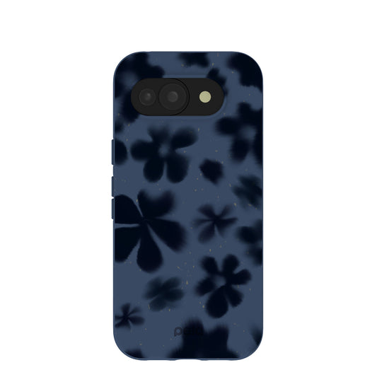 Navy Blue Hazy Daisies Google Pixel 10a Case