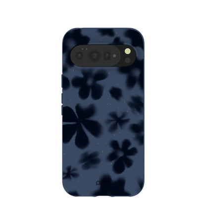 Navy Blue Hazy Daisies Google Pixel 10 Pro XL Case