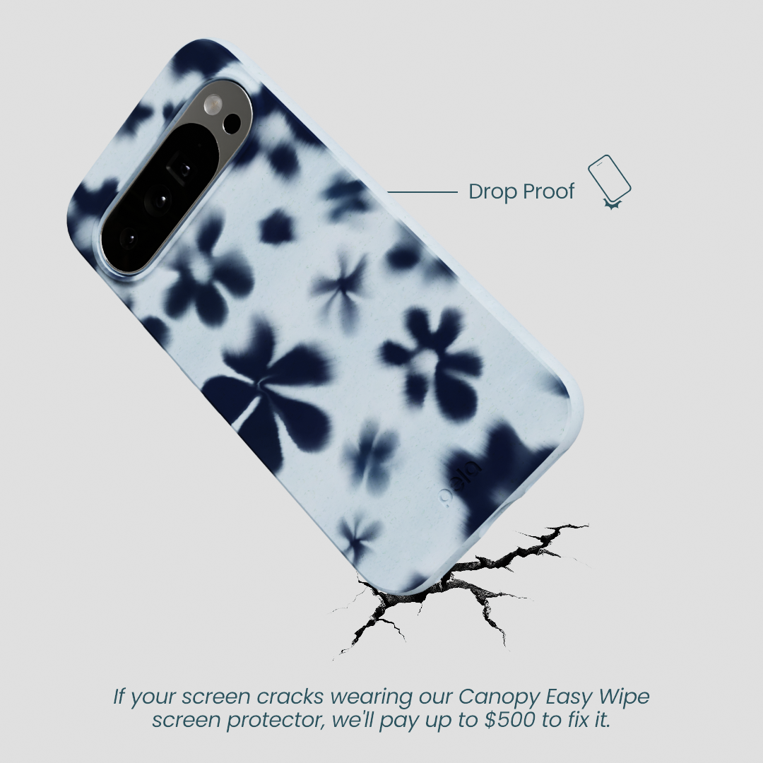 Powder Blue Hazy Daisies Google Pixel 10 Pro XL Case