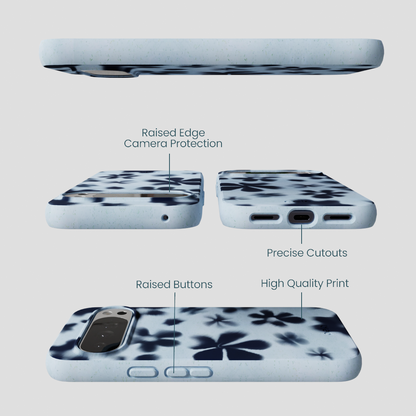 Powder Blue Hazy Daisies Google Pixel 10 Pro XL Case