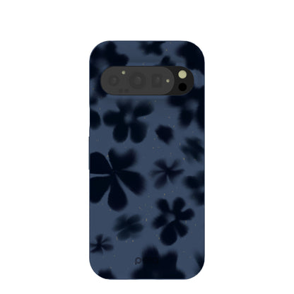 Navy Blue Hazy Daisies Google Pixel 9/9 Pro Case
