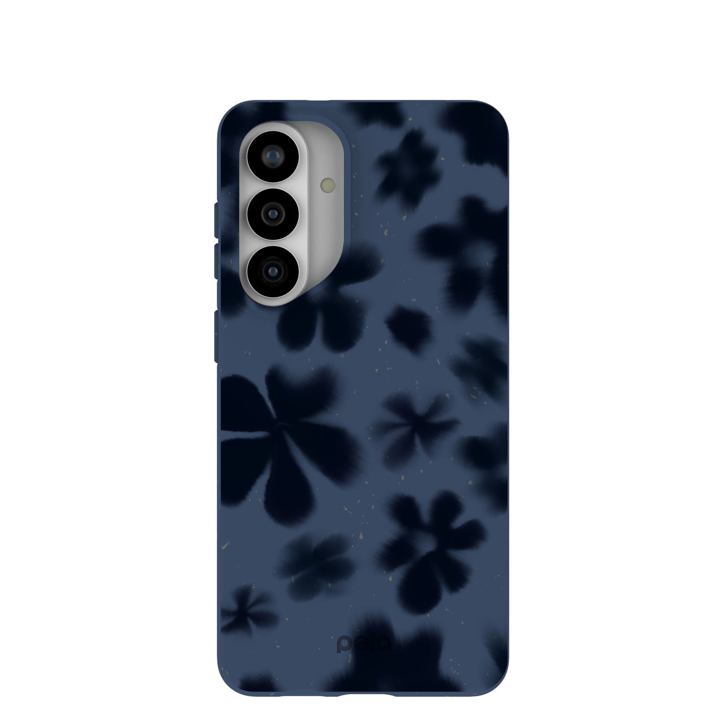 Navy Blue Hazy Daisies Samsung Galaxy S26+(Plus) Case