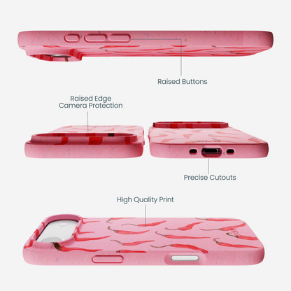 Bubblegum Pink Heatwave iPhone Air Case