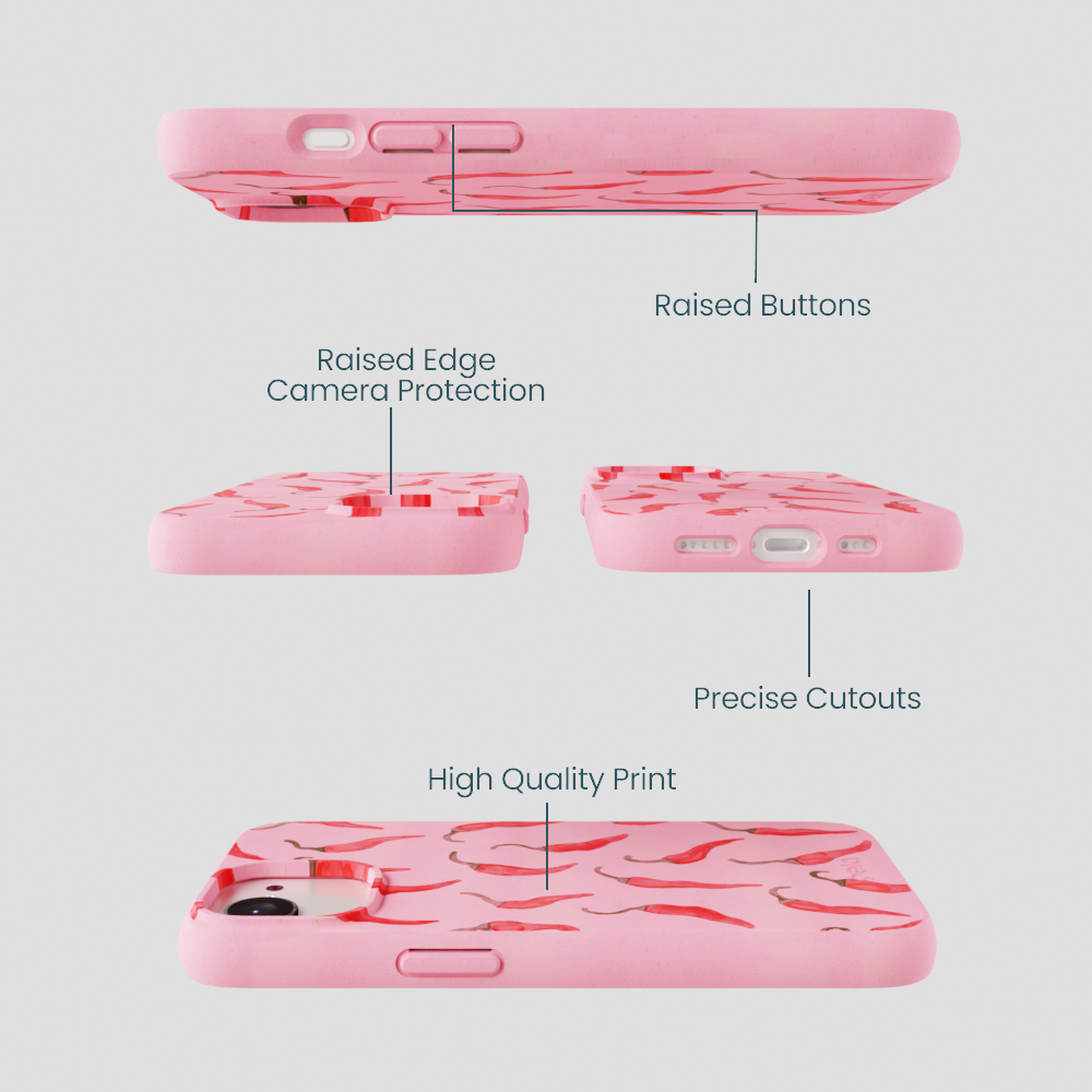 Bubblegum Pink Heatwave iPhone 16e/17e Case