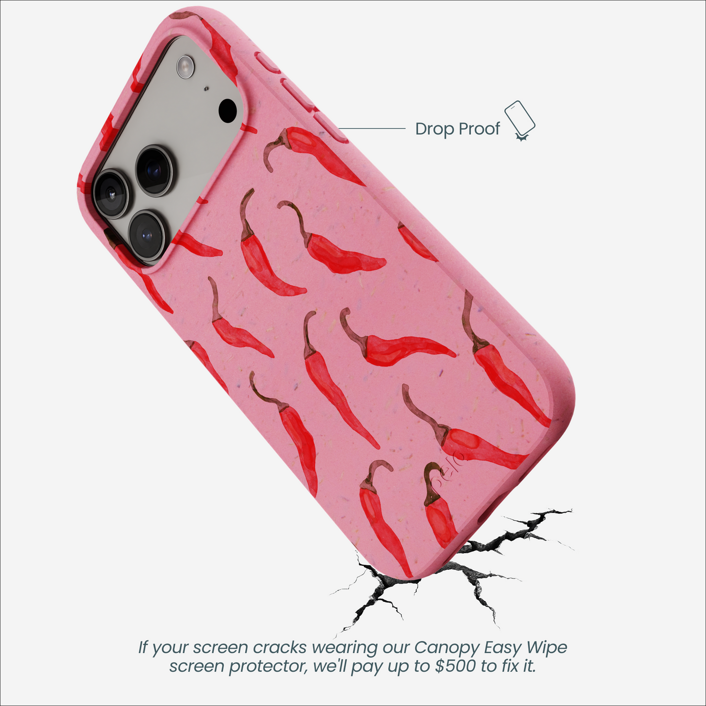 Bubblegum Pink Heatwave iPhone 17 Pro Max Case
