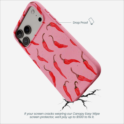 Bubblegum Pink Heatwave iPhone 17 Pro Max Case