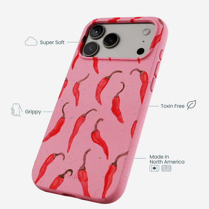 Bubblegum Pink Heatwave iPhone 17 Pro Max Case