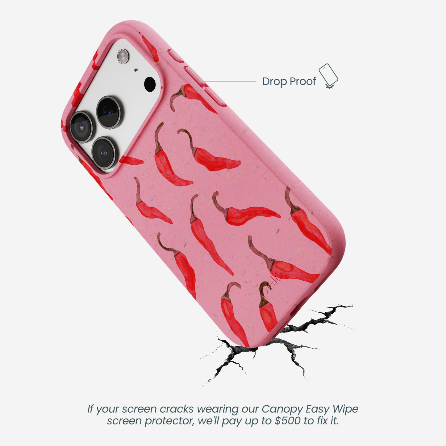 Bubblegum Pink Heatwave iPhone 17 Pro Case