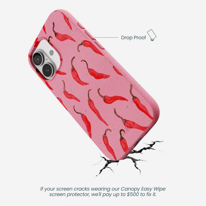 Bubblegum Pink Heatwave iPhone 17 Case