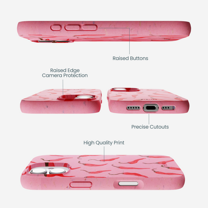 Bubblegum Pink Heatwave iPhone 17 Case
