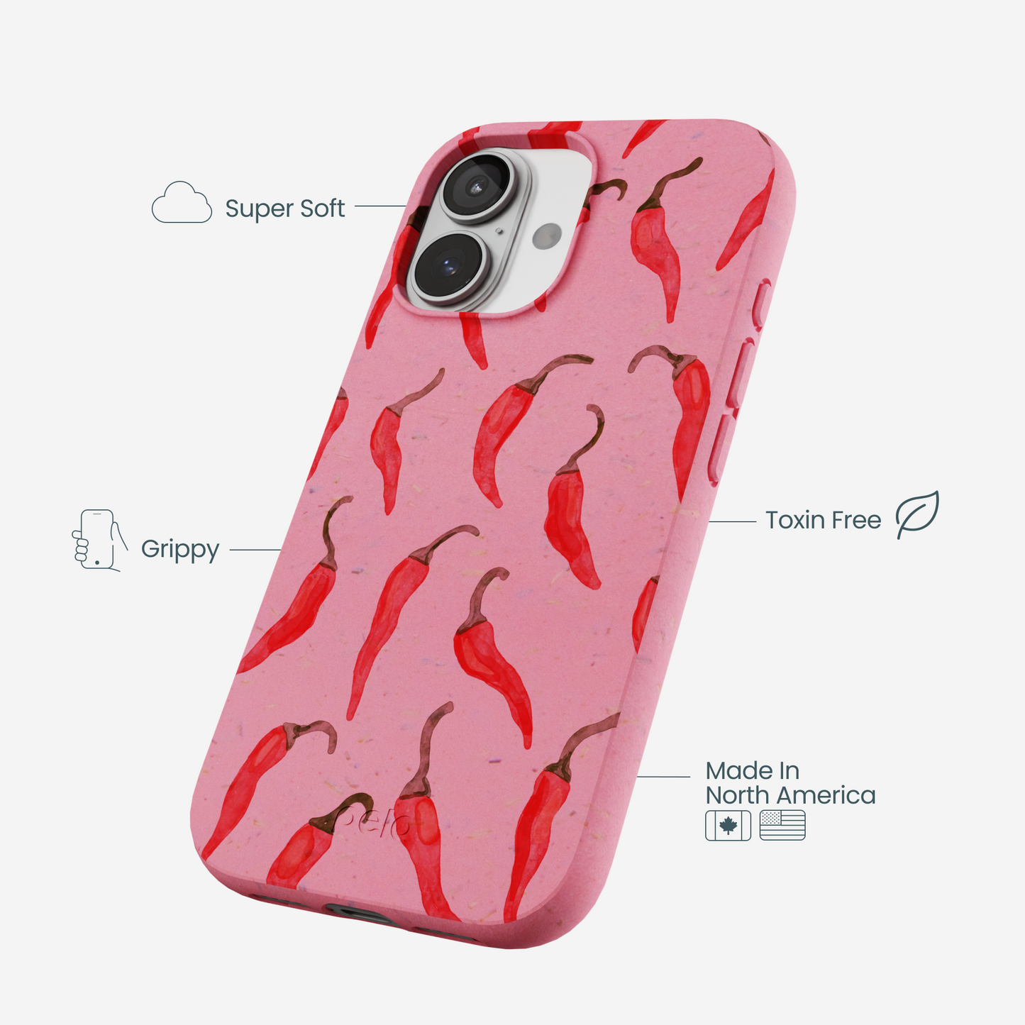 Bubblegum Pink Heatwave iPhone 17 Case