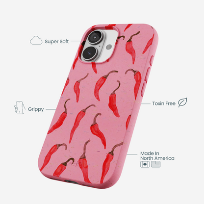 Bubblegum Pink Heatwave iPhone 17 Case