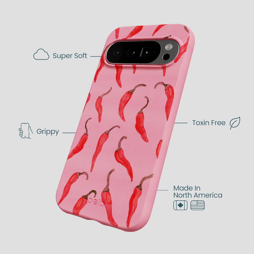 Bubblegum Pink Heatwave Google Pixel 10 Pro XL Case
