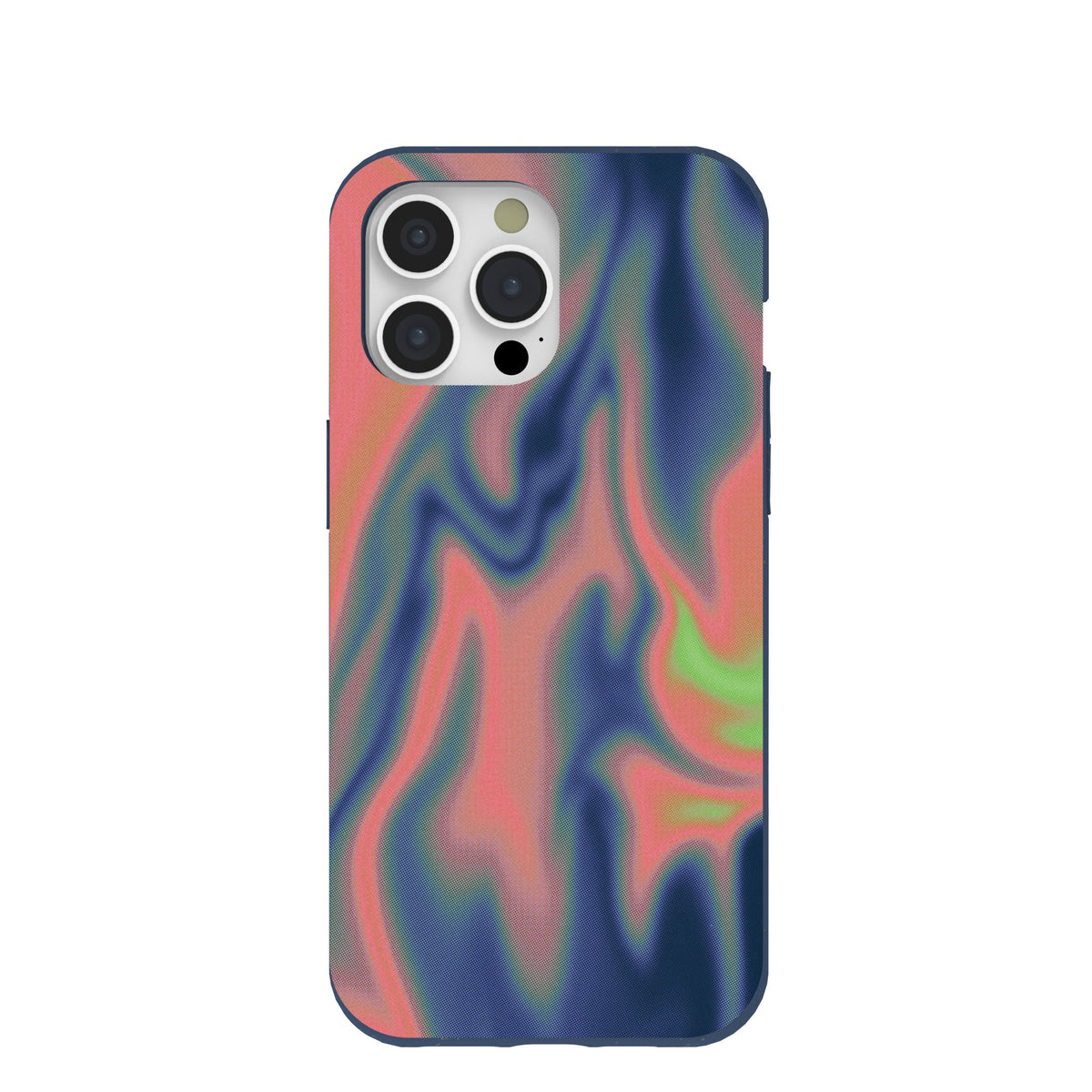 Navy Blue Heat iPhone 15 Pro Max Case