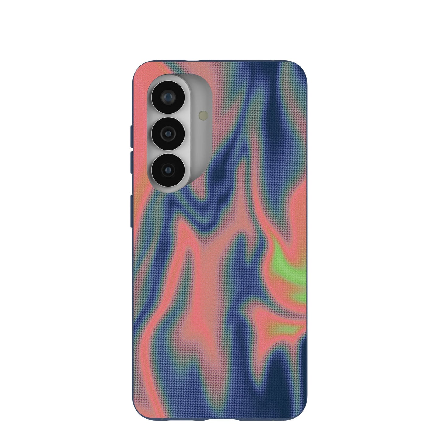 Navy Blue Heat Samsung Galaxy S26 Case