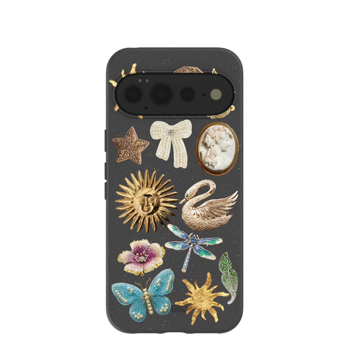 Black Heirloom Collage Google Pixel 11 Pro XL Case