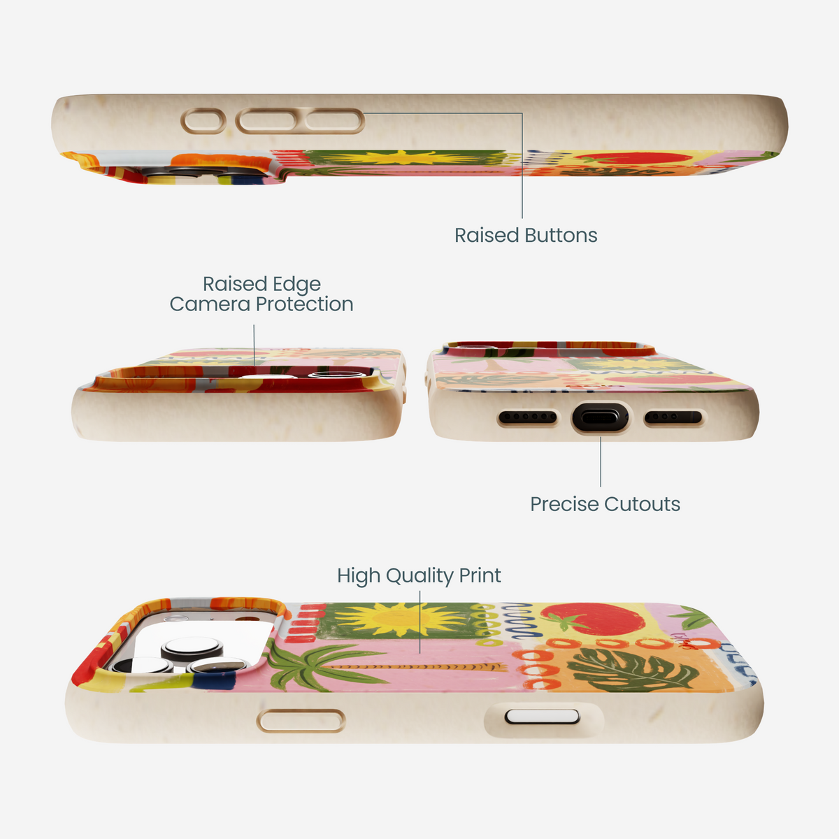 Seashell Hello Sunshine iPhone 17 Pro Max Case