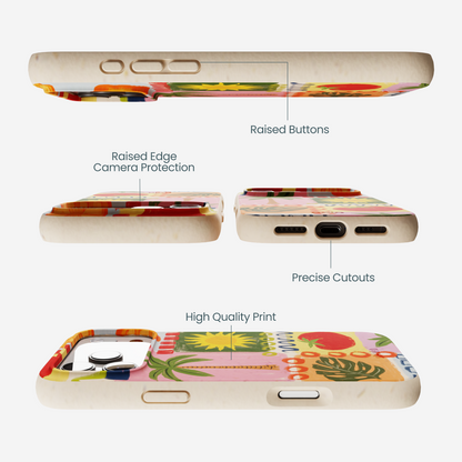 Seashell Hello Sunshine iPhone 17 Pro Max Case
