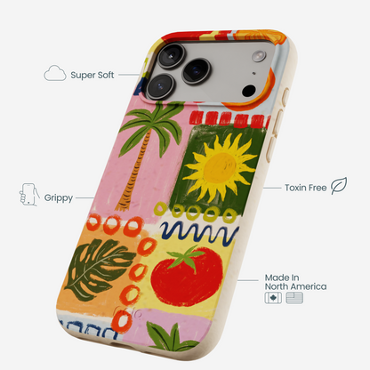 Seashell Hello Sunshine iPhone 17 Pro Max Case