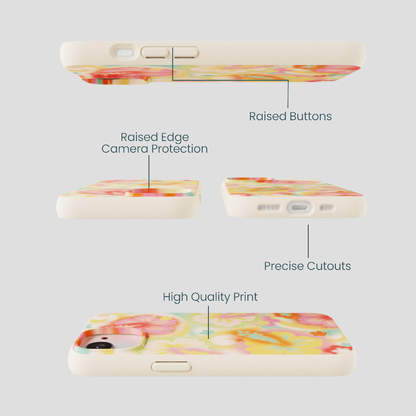 Seashell Hibiscus Glow iPhone 16e/17e Case