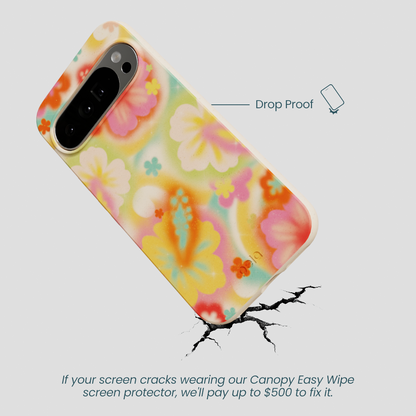Seashell Hibiscus Glow Google Pixel 10 Pro XL Case
