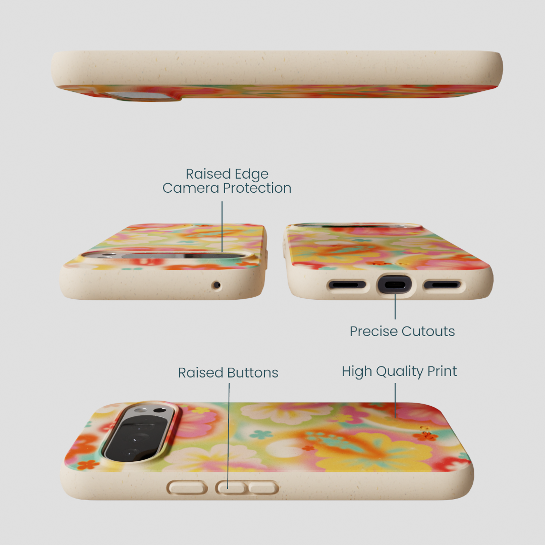 Seashell Hibiscus Glow Google Pixel 10 Pro XL Case
