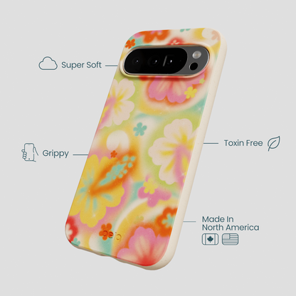 Seashell Hibiscus Glow Google Pixel 10 Pro XL Case