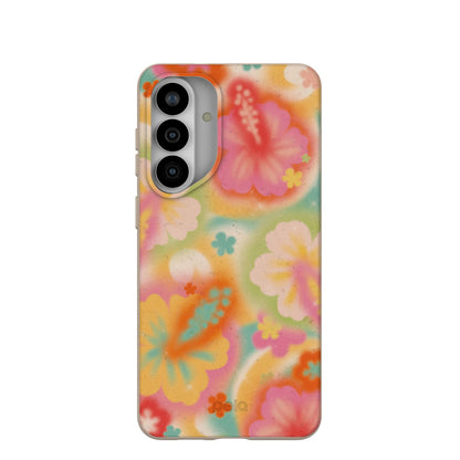 Seashell Hibiscus Glow Samsung Galaxy S26+(Plus) Case
