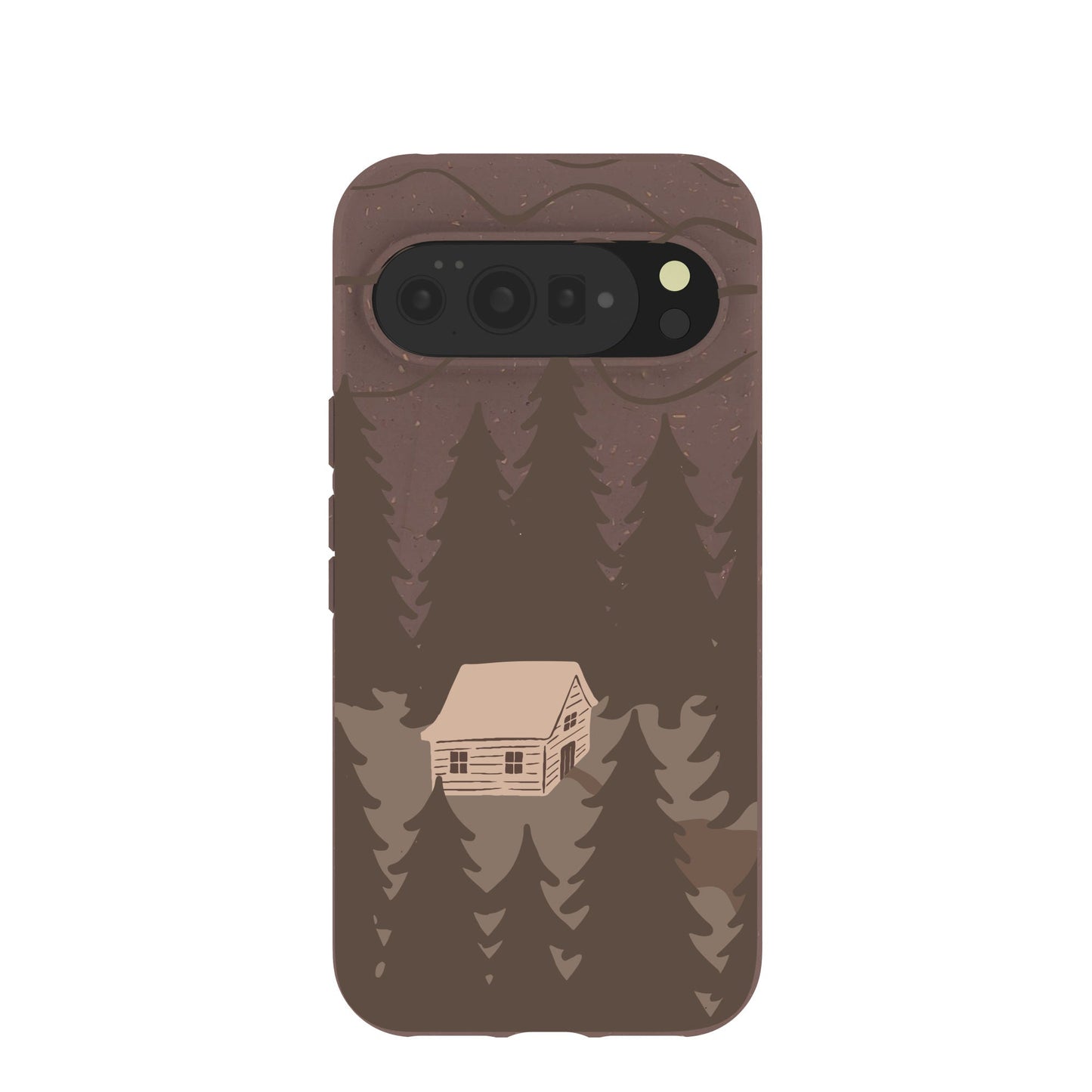 Chocolate Brown Hidden Cabin Google Pixel 10 Pro XL Case