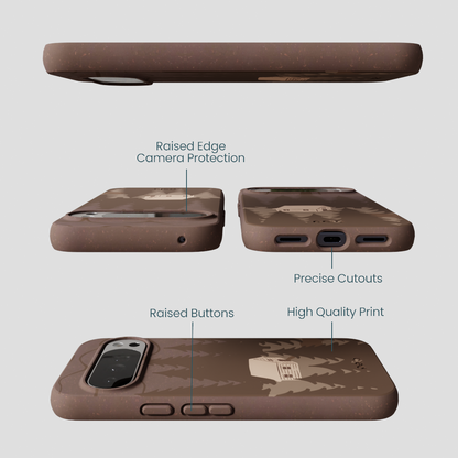 Chocolate Brown Hidden Cabin Google Pixel 10 Pro XL Case