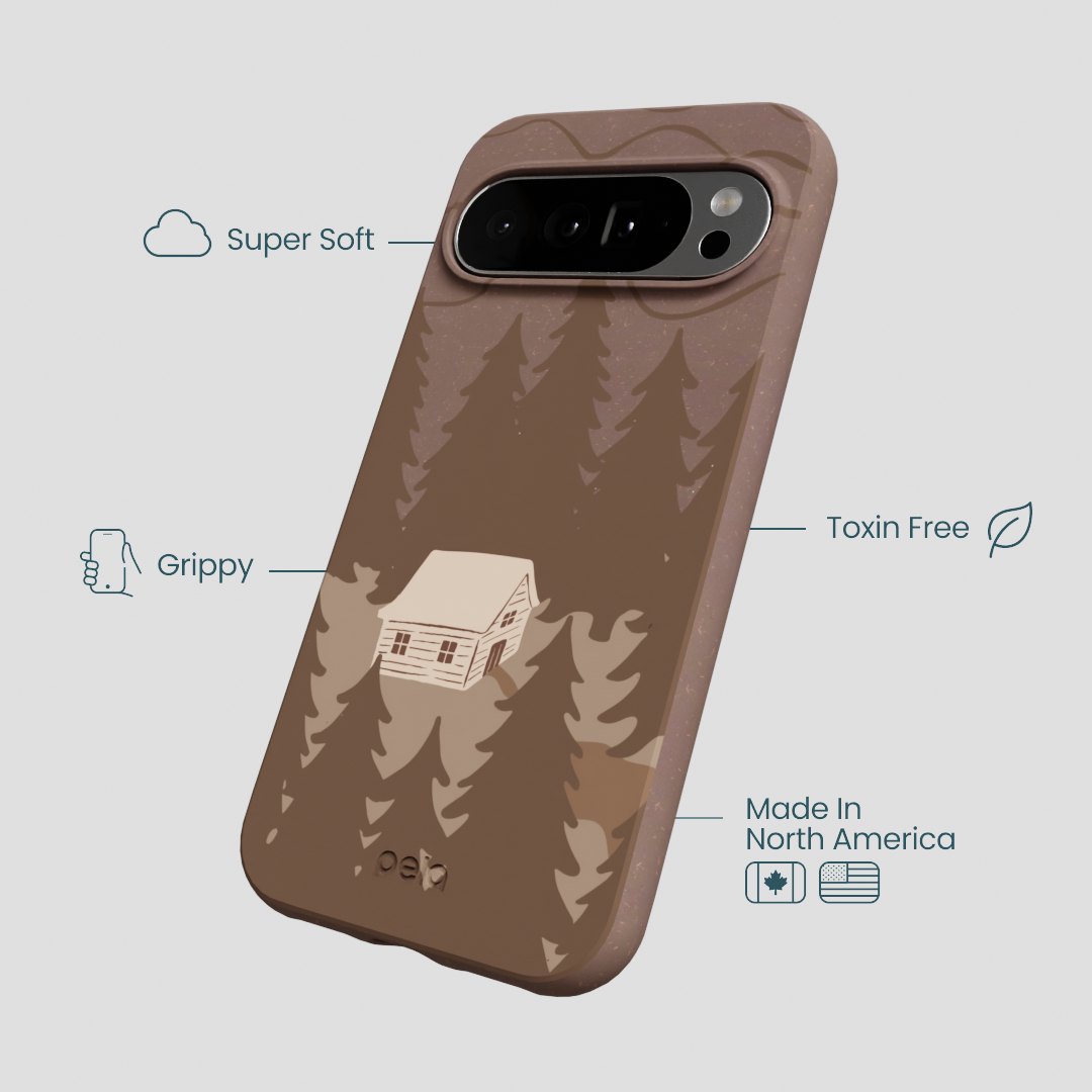 Chocolate Brown Hidden Cabin Google Pixel 10 Pro XL Case
