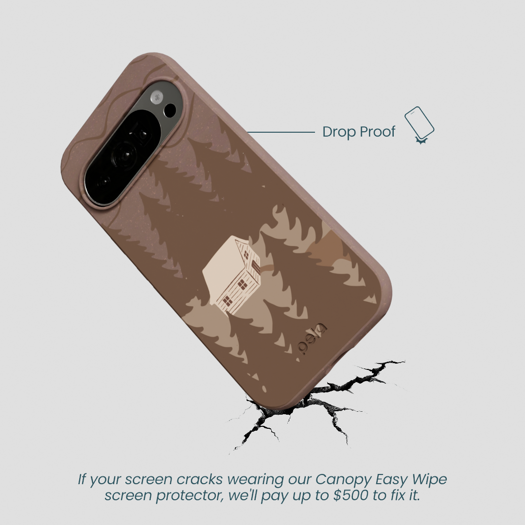 Chocolate Brown Hidden Cabin Google Pixel 10/10 Pro Case