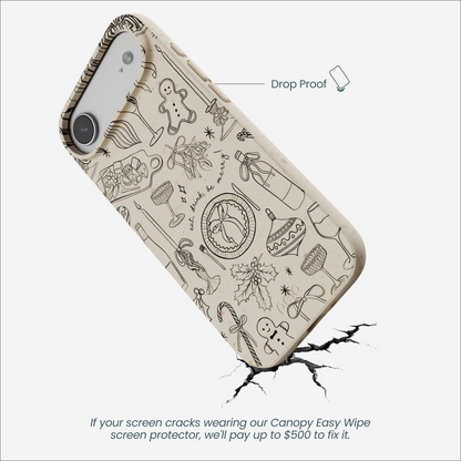 London Fog Holiday Dinner Party iPhone Air Case