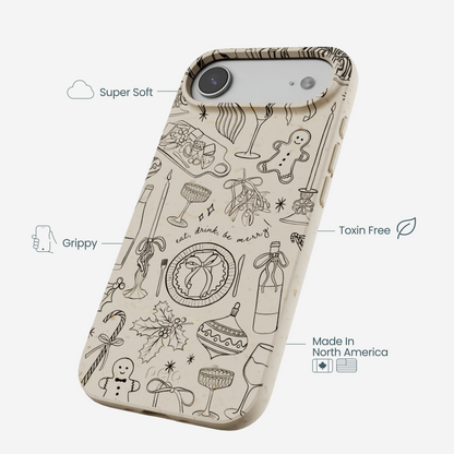 London Fog Holiday Dinner Party iPhone Air Case