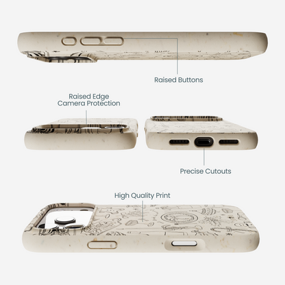 London Fog Holiday Dinner Party iPhone 17 Pro Max Case