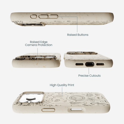 London Fog Holiday Dinner Party iPhone 17 Pro Case