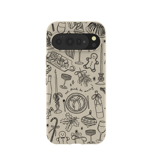 London Fog Holiday Dinner Party Google Pixel 10 Pro XL Case
