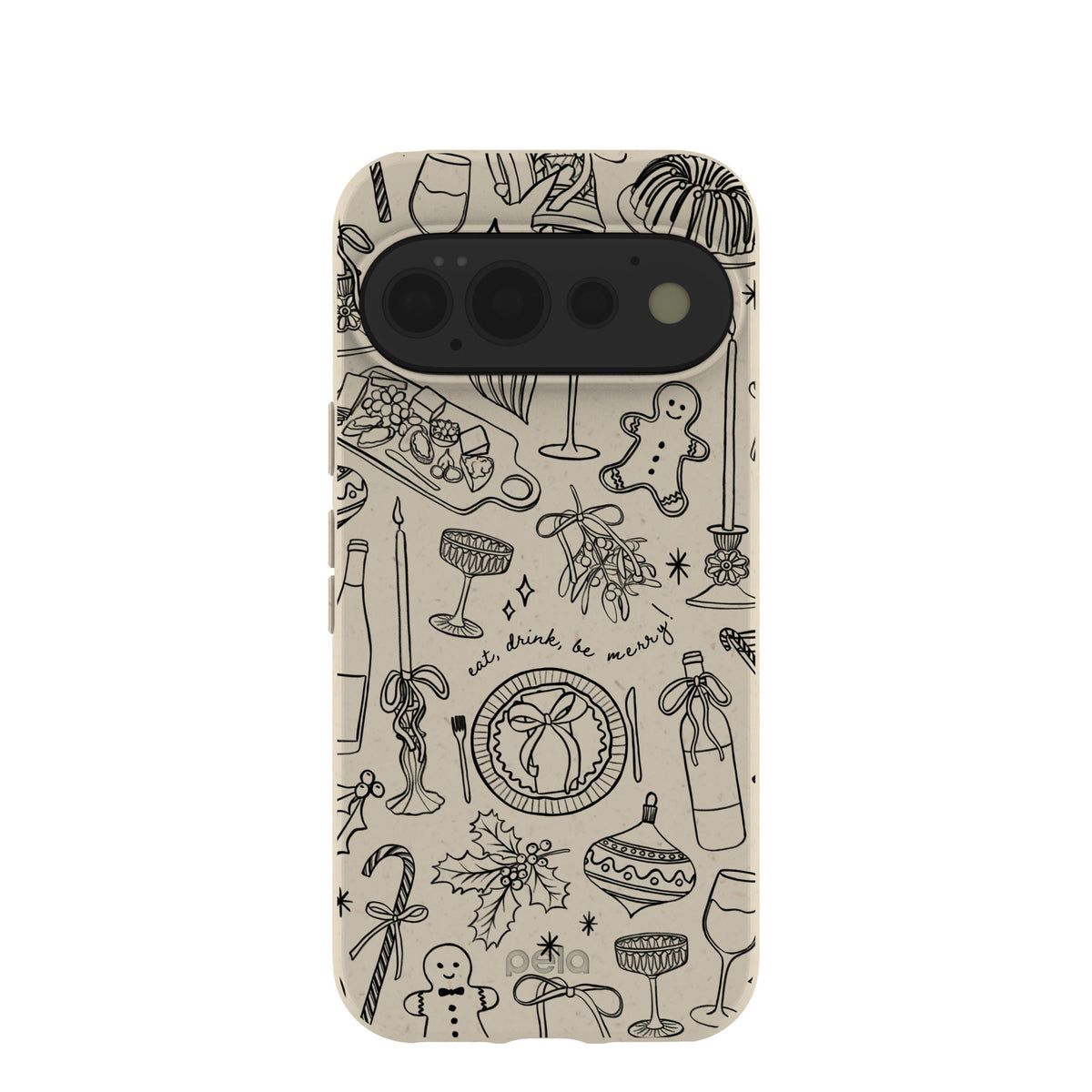 London Fog Holiday Dinner Party Google Pixel 11 Pro Case