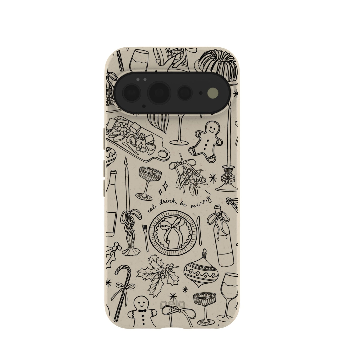 London Fog Holiday Dinner Party Google Pixel 11 Pro XL Case