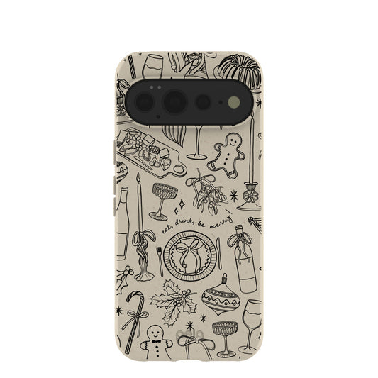 London Fog Holiday Dinner Party Google Pixel 11 Pro XL Case