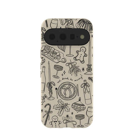 London Fog Holiday Dinner Party Google Pixel 11 Case
