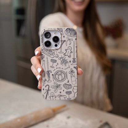 London Fog Holiday Dinner Party Samsung Galaxy S26 Case