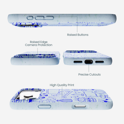 Powder Blue Home for Midnight iPhone 17 Pro Max Case