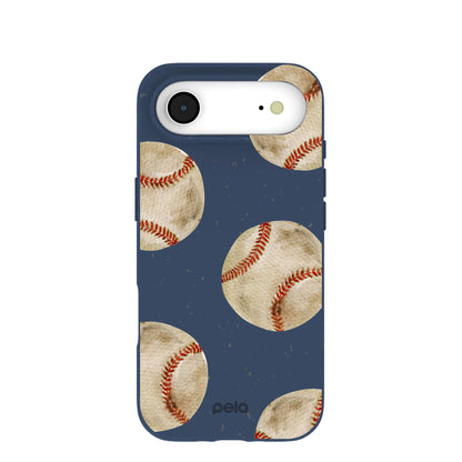 Navy Blue Home Run iPhone Air Case