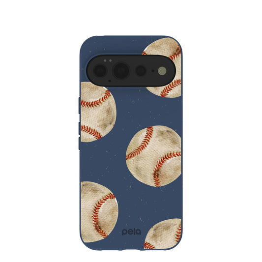 Navy Blue Home Run Google Pixel 11 Pro XL Case