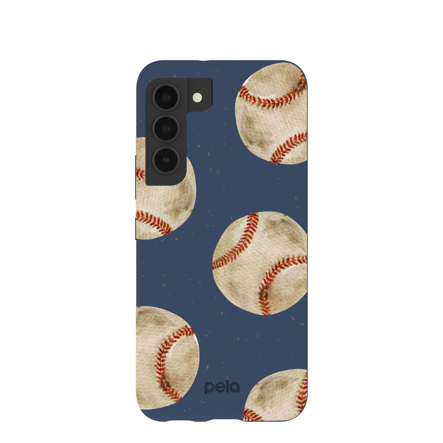 Navy Blue Home Run Samsung Galaxy S22 Case