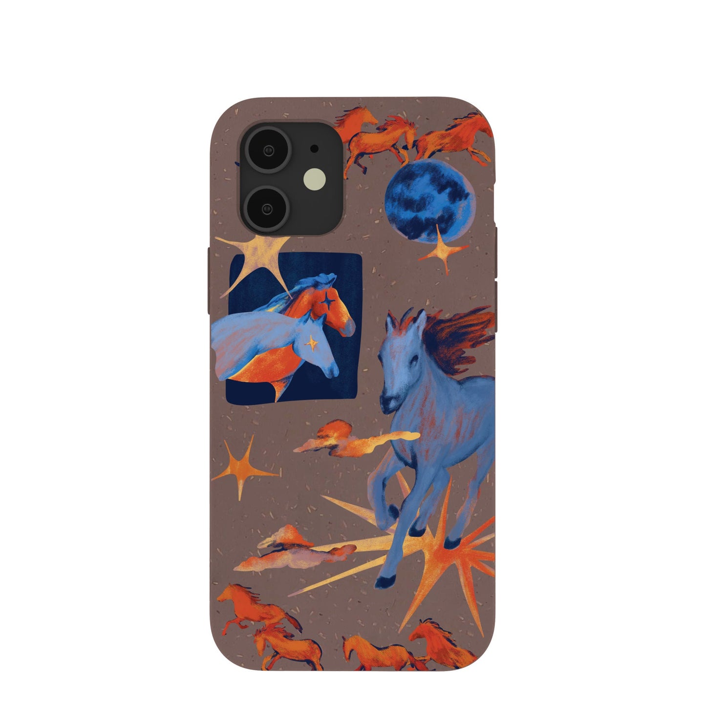Chocolate Brown Horse Dreamers iPhone 12/ iPhone 12 Pro Case