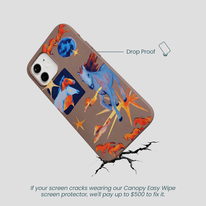 Chocolate Brown Horse Dreamers iPhone 12/ iPhone 12 Pro Case