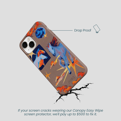 Chocolate Brown Horse Dreamers iPhone 13 Mini Case