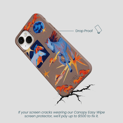 Chocolate Brown Horse Dreamers iPhone 13 Case